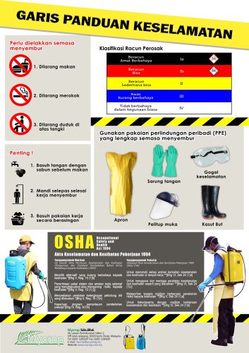 Safety Poster - Mycrop Sdn. Bhd.